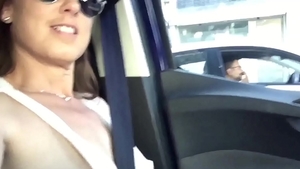 Amateur fucks with huge dildo