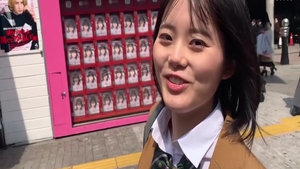 Young nice asian babe raw ass fucked