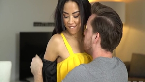 Dirty latina teen Maya Bijou wishes hard slamming in HD