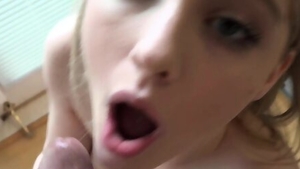 Hardcore sex in company with tight blonde