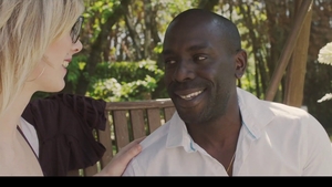 Interracial pounding amongst wearing glasses in public in HD