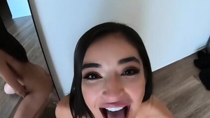 Sex scene escorted by latina amateur Emily Willis