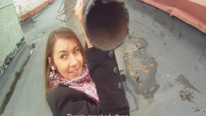 Raw sex together with young russian babe