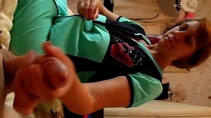 Booty redhead POV masturbating