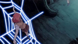 Girl hentai bends over
