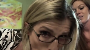 Plowing hard accompanied by pregnant brunette