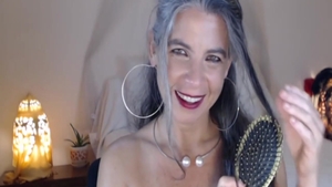 Classy granny crazy plowed hard live on cam