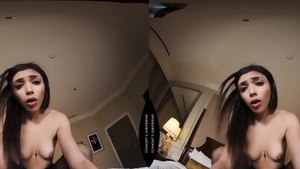 Brooklyn Gray in her lingerie POV cumshot