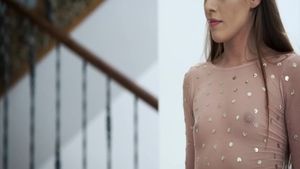 Brunette Eveline Dellai ass fucked video