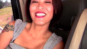 Asian mature gloryhole after interview in HD