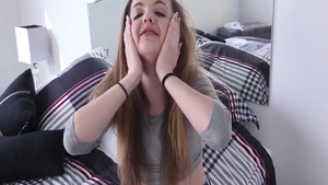 Hawt teen Marissa Mae wishes slamming hard HD