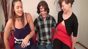 Plowing hard with wild babe