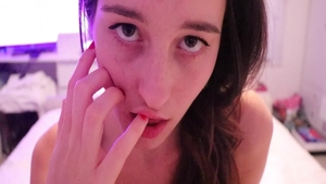 Solo glamour chick nailed rough