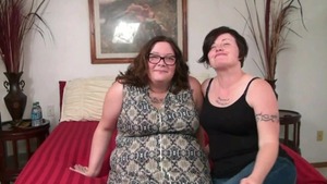 Nervous BBW finds irresistible slamming hard