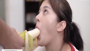 Hottest asian supermodel crazy cumshot