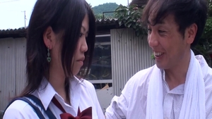 Good fuck in company with charming asian teen