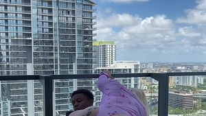 POV doggy along with stepmom
