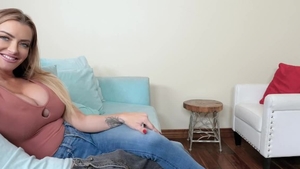 Skinny pornstar finds pleasure in hard pounding in HD