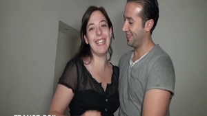 Pussy fucking in the company of glamour french chick