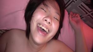 Hawt asian teen has a passion for hard slamming