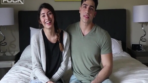 Classy and horny couple crazy bends to get fucked