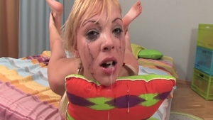 Very hot slut POV ass fucking