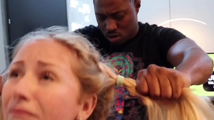 Big booty pale girl rough doggy fuck