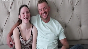 Sex scene accompanied by hawt amateur Monica Scott