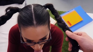 Teen POV pickup in public