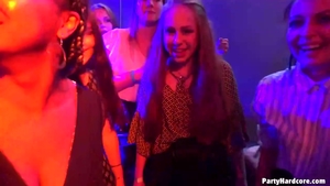 Huge boobs blonde babe voyeur group sex in public