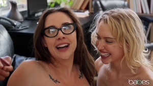 Large tits Chloe Cherry cumshot in sexy stockings