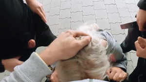 Very hot european amateur Kate Truu desires gangbang in HD