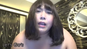 Pussy fucking along with hairy asian brunette