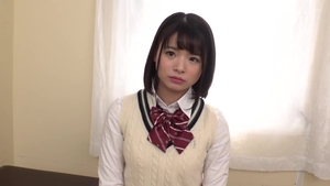 Japanese brunette censored bends to get fucked at the castings