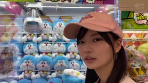 Hard pounding along with japanese brunette