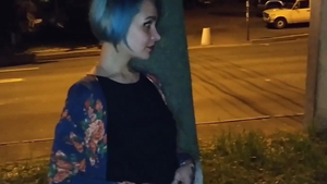 Slut degraded in public in HD