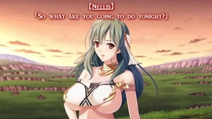 Busty princess medieval deepthroat group sex in HD