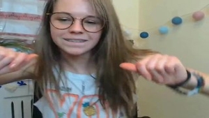 'youthful blond hoe Marice Masturbate On web camera'
