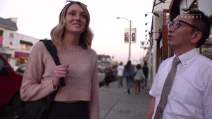 Asian blonde hair wishes hard nailining HD