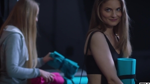 Hard pounding amongst hairy blonde Cayenne Klein in HD