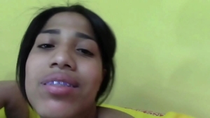 Real sex in company with big butt brunette