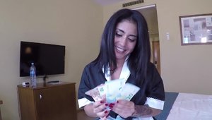 Hairy latina POV gets a good fucking
