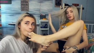Young russian teen chick helps with nailing HD