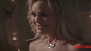 'SillyThots​.​com - Two sexy blond MILFs Bring Each Other To orgasm'