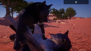 Wild furry likes blowjob in HD