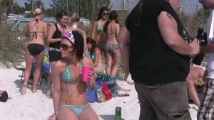 Girl nailed hard at the beach