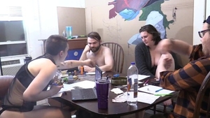 Tattooed amateur roleplay in HD