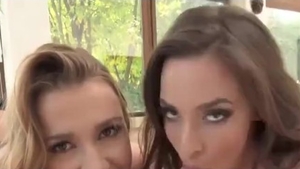 Delicious whore threesome in HD