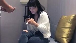 BDSM starring chinese brunette