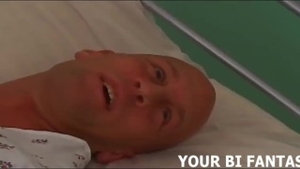 Bisexual goes in for strapon